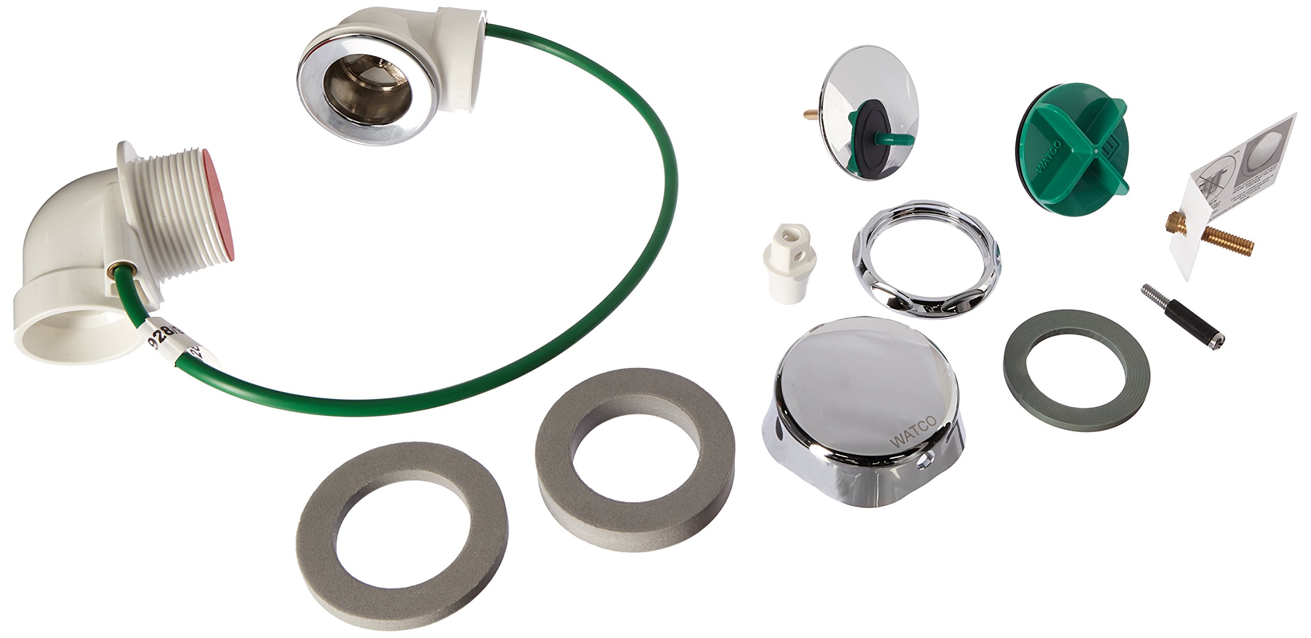 Watco 971-CA-PVC-CP Innovator Cable Half Kit, Chrome Plated - Pipe